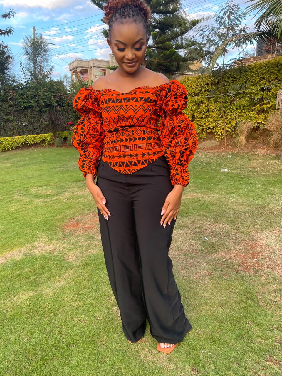 Ankara pallazo set &top